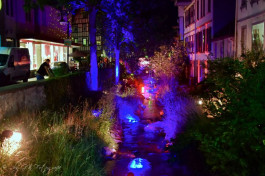 Bergstraße leuchtet