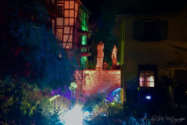 Bergstraße leuchtet