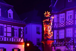 Bergstraße leuchtet