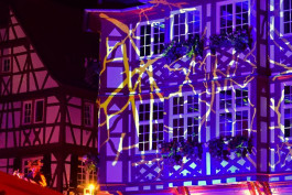 Bergstraße leuchtet