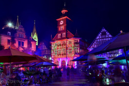 Bergstraße leuchtet