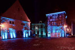 Bergstraße leuchtet