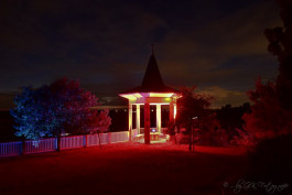 Bergstraße leuchtet