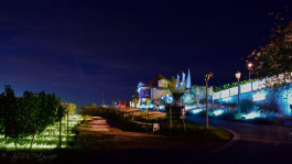 Bergstraße leuchtet