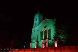 Bergstraße leuchtet