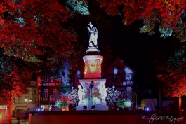 Bergstraße leuchtet