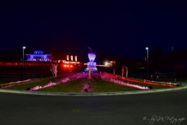 Bergstraße leuchtet