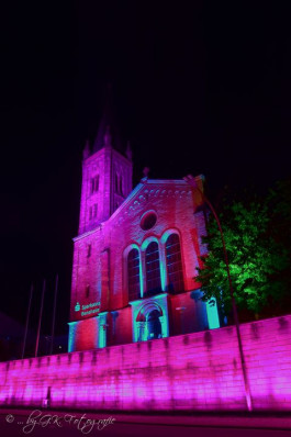 Bergstraße leuchtet