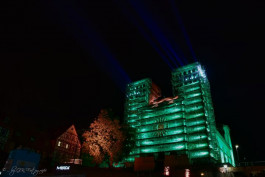 Bergstraße leuchtet