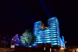 Bergstraße leuchtet