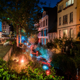 Bergstraße leuchtet