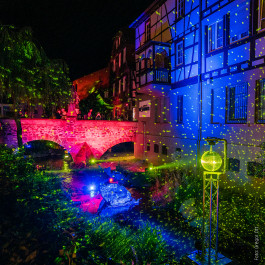 Bergstraße leuchtet