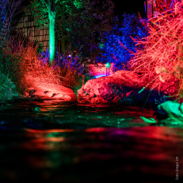 Bergstraße leuchtet