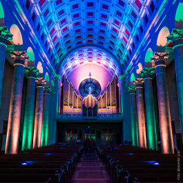 Bergstraße leuchtet