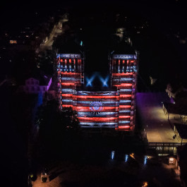 Bergstraße leuchtet