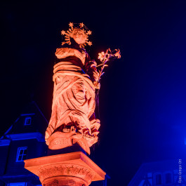 Bergstraße leuchtet