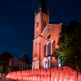 Bergstraße leuchtet