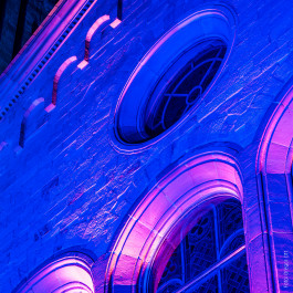 Bergstraße leuchtet