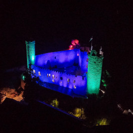 Bergstraße leuchtet