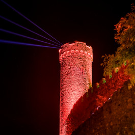 Bergstraße leuchtet