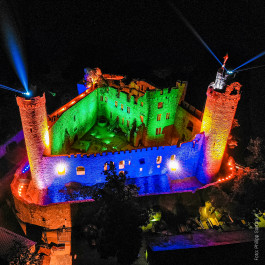 Bergstraße leuchtet