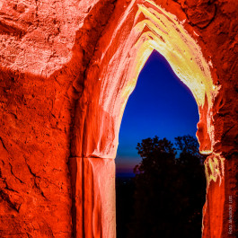 Bergstraße leuchtet