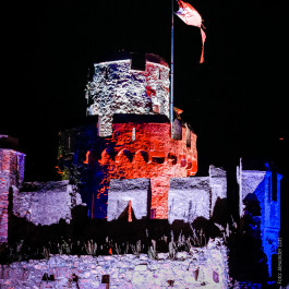 Bergstraße leuchtet