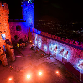 Bergstraße leuchtet