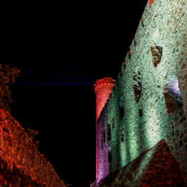 Bergstraße leuchtet