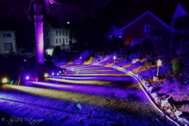 Bergstraße leuchtet