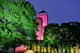 Bergstraße leuchtet