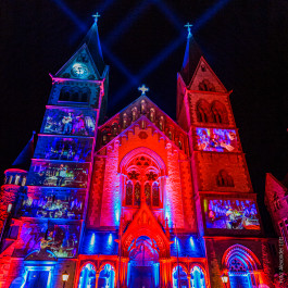 Bergstraße leuchtet