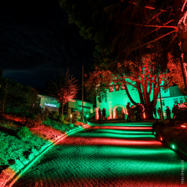 Bergstraße leuchtet