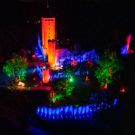 Bergstraße leuchtet