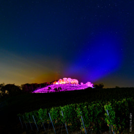 Bergstraße leuchtet