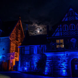 Bergstraße leuchtet