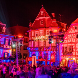 Bergstraße leuchtet