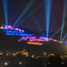 Bergstraße leuchtet