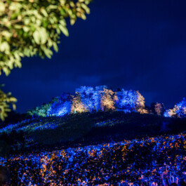 Bergstraße leuchtet